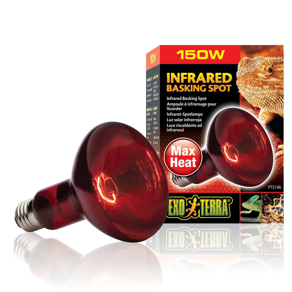 Exo Terra Infrared Basking Spot 150W Czerwona Żarówka Grzewcza